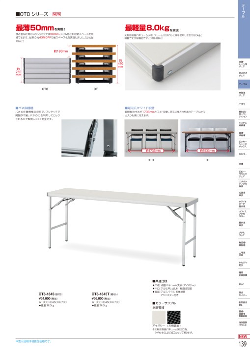アズワン アルティア中段 小物トレーユニット 250×475×795 2列9段 0