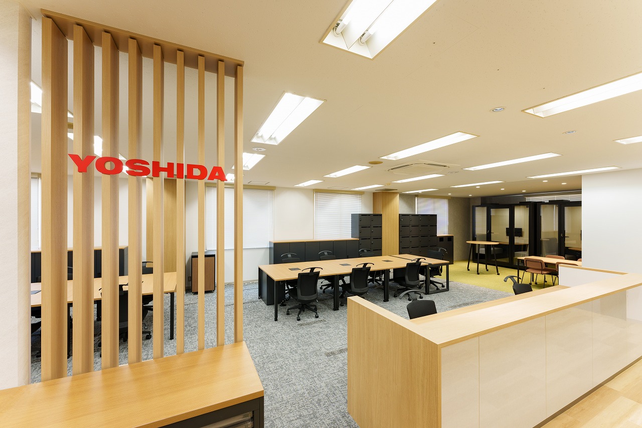 株式会社ヨシダ|オフィスデザイン・レイアウト事例|アイリスチトセ株式会社